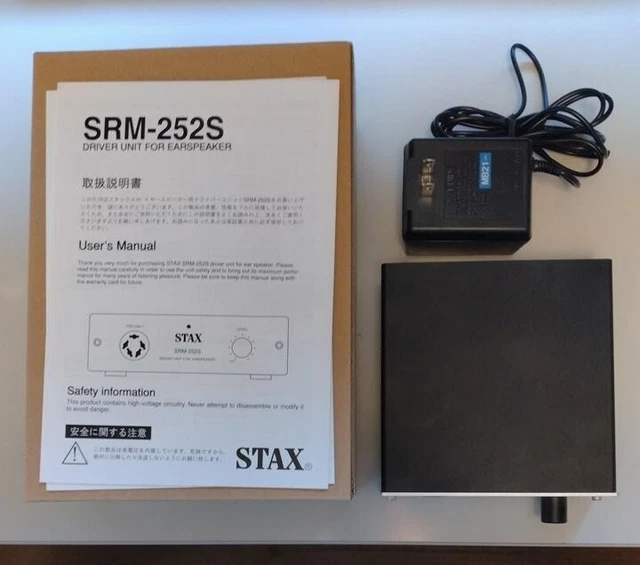 STAX Condenser Type Ear Speaker System STAX SRS-3100 From Japan New STAX