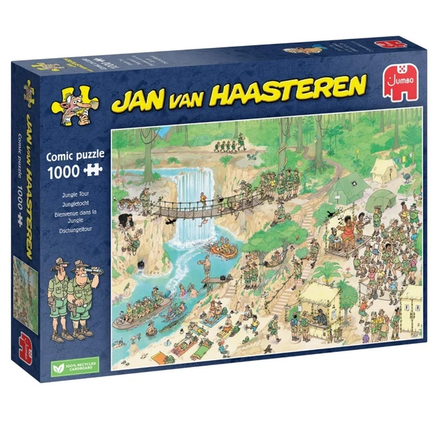 Jumbo Puzzle Jan Van Haasteren – Akrobat Zirkus, 1000 Teile Für Erwachsene