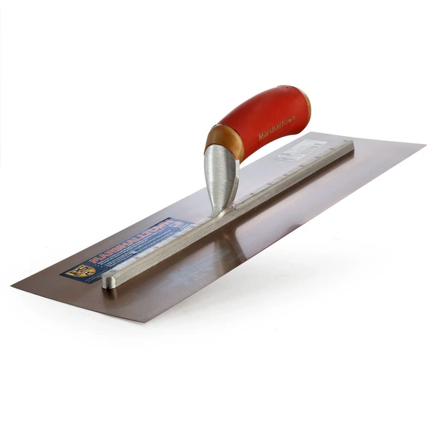 Marshalltown MPB165GSD Or Acier Inoxydable Plâtriers Truelle 16 X