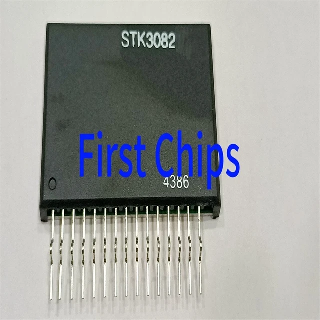 SANYO STK3082II Voltage Amplifier – AF Power Amp IC With Heat Sink Compound, Original
