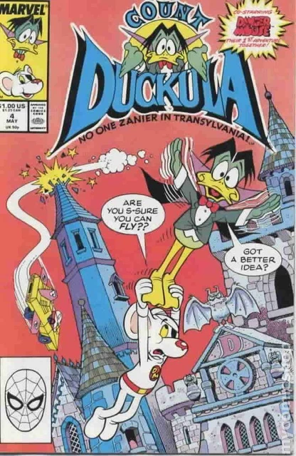 Count Duckula #4 FN 6.0 1989 Stock Image