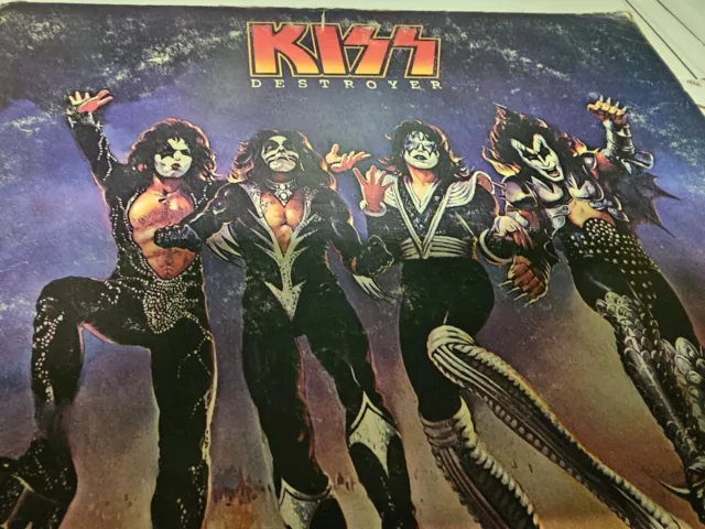 KISS ~ Destroyer ~ LP Record 1976 Casablanca NBLP 7025