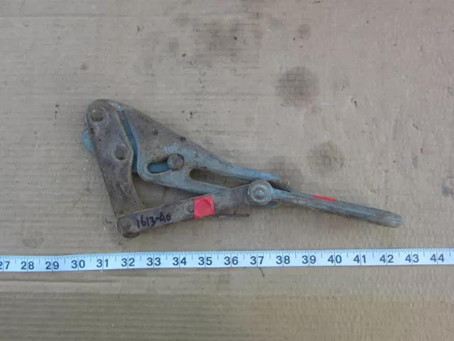 Klein Tools 1613-40 1613-40B .10"-.37" 4500 Lbs Cable Wire Grip Puller, Used