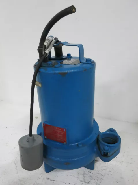 Barnes SE52AU 0.5 HP Sewage Pompa 104875 240V 1750 Giri Al Minuto 2SE-L 1PH