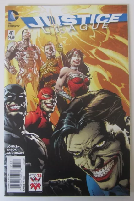 Justice League #41 DC Comics 2015 ~ Joker 75th Anniversary