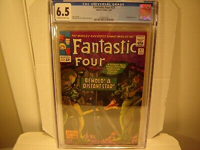 Fantastic Four #37  CGC 6.5  "Skrulls Ap." New Slab 4/1965