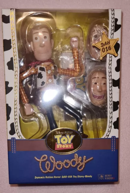 Woody Dynamic Action Hero Disney Toy Story Collectible Dah016 Brand New In Box