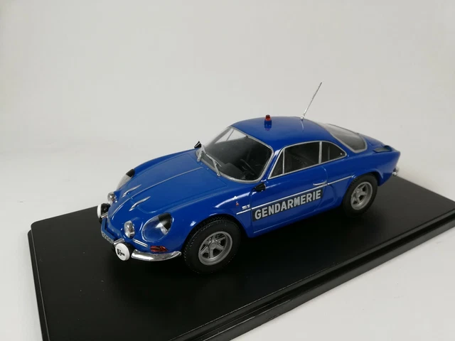 Burago Vip Collection 1/24 - Alpine Renault A110 1600S 1971 (Bleue) - Occasion Comme Neuve