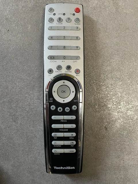 Ersatz Fernbedienung Passend Für TECHNISAT TECHNIPLUS ISIO 47 TV