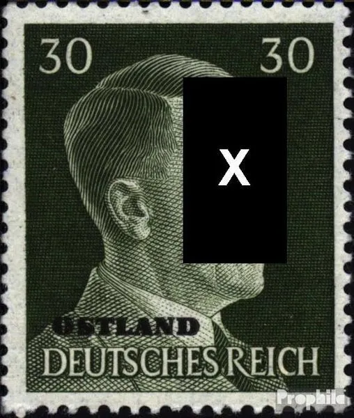 Briefmarken Ostland (Dt.Bes.2.WK.) 1941 Mi 14 gestempelt
