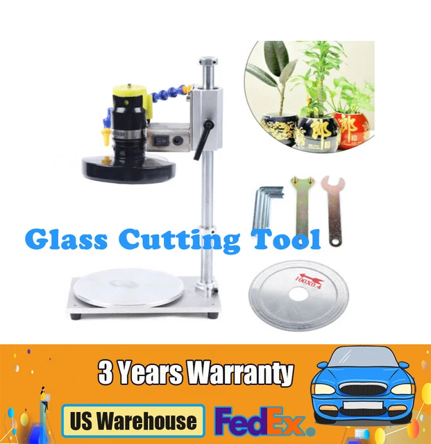 DIY Ceramic Cutter Wine Bottle Vase Cutting Machine Heavy-duty DC24V 3KG