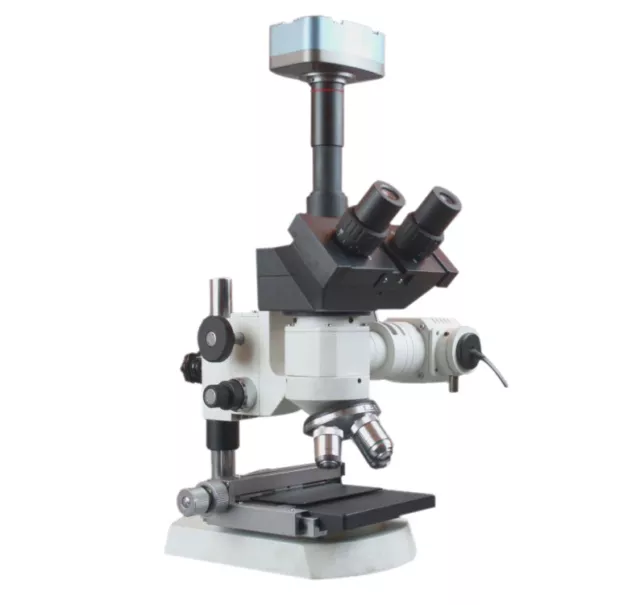 2000x Trioculaire Haut Lumière Microscope W XY Étape 3Mp Caméra Mesure Software