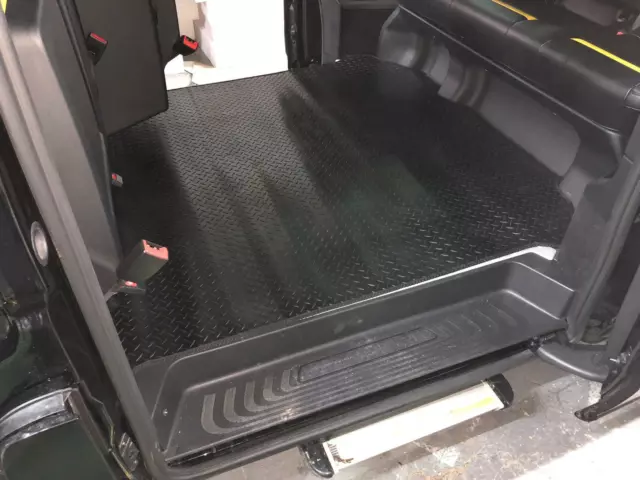 Fits Mercedes Vito Black Cab 2015-To-2023 Tailored Rubber Passenger Floor Mat