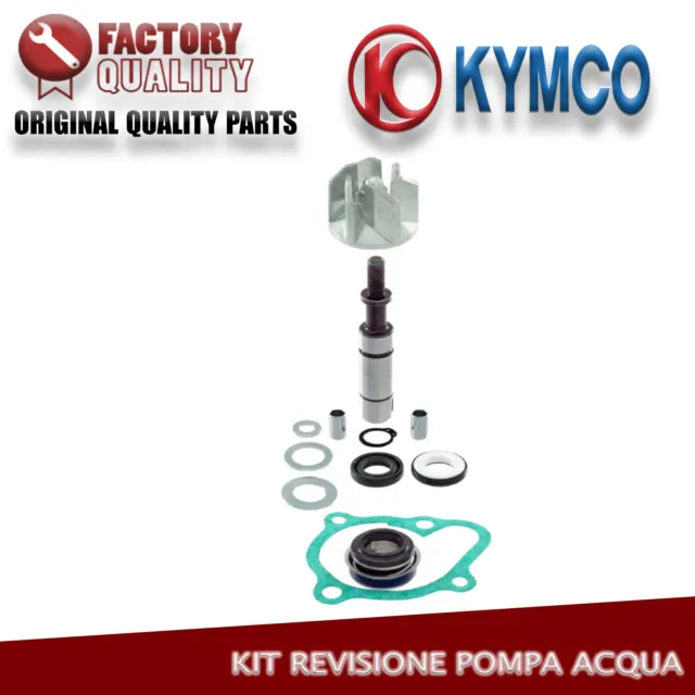 Kit Revisione Coperchio Pompa Acqua Per Kymco Downtown 200 300 350 I 2009 - 2016