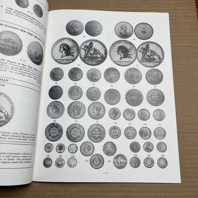 Stacks Coin Auction Catalog / U.S. Coins, Paper Money & Medals / Fall 1991 3