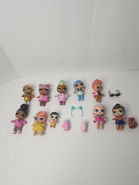 LOL Surprise Lot 10 Dolls Plus Some accessories!