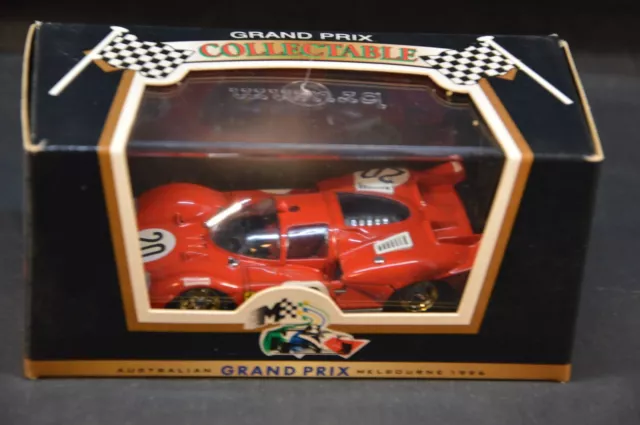 Brumm 1/43 Gran Prix Melbourne 1996 Ferrari 512S 1970 B202 Die Cast Metal