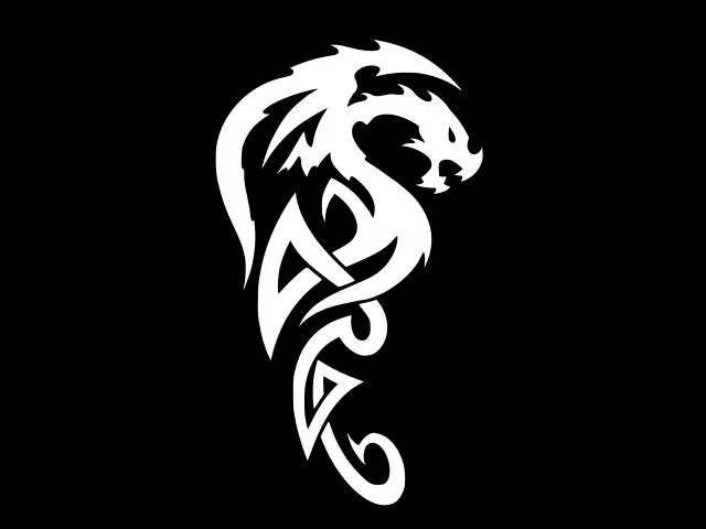 TRIBAL DRAGON Vinyl Decal Car Wall Window Truck Sticker CHOOSE SIZE COLOR