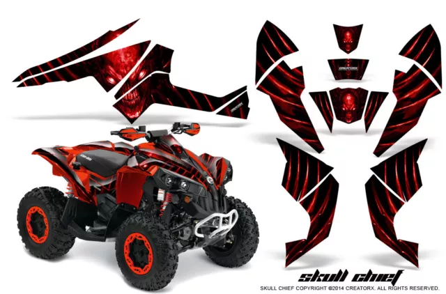 Can-Am Renegade Graphics Kit by CreatorX Decals Stickers SCR