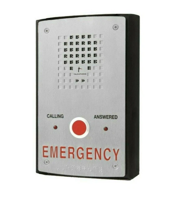 Talkaphone ETP-110E Compact Analog Hands-free Emergency Phone Station