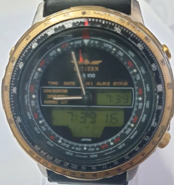 OROLOGIO CITIZEN GN 4 S raro vintage anni 80 WR 100 10BAR FUNZIONA BENISSIMO EUR 350 00 PicClick IT