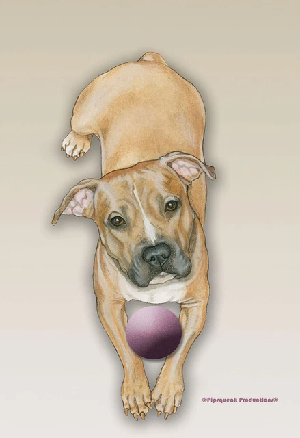 Pipsqueak House Flag - Pit Bull Terrier 49582