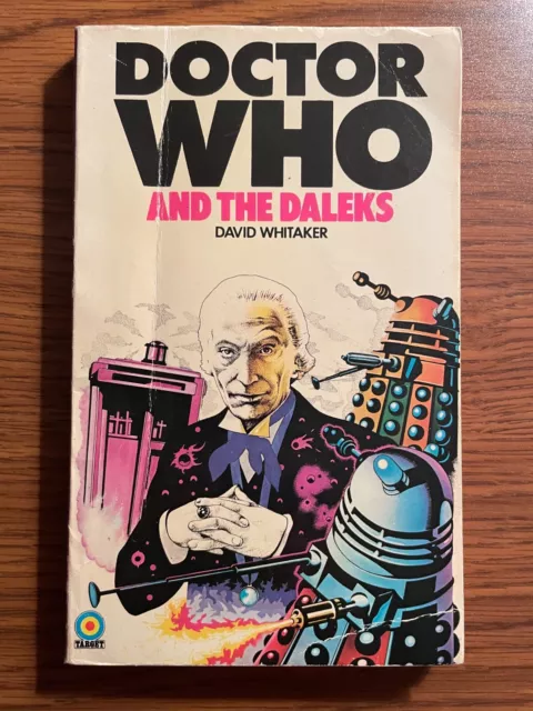 Doctor Who and the Daleks Target paperback 3rd printing 1977 good cond.