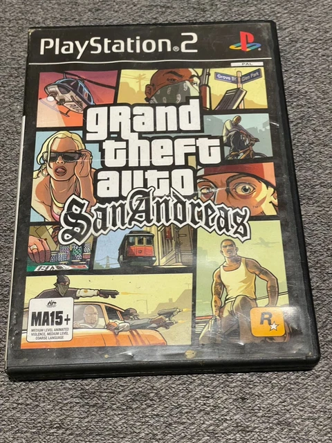 PS2 GAME GRAND Theft Auto GTA San Andreas PlayStation 2 $14.99 ...
