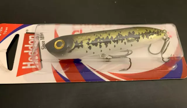 Heddon Chug N Spook 4 7/8” 1oz Baby Bass #1225