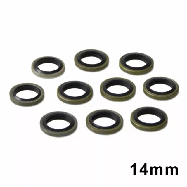 10 Pièce Rondelles 14mm Frein Maître Cylindre Étrier for Nissin Arrière