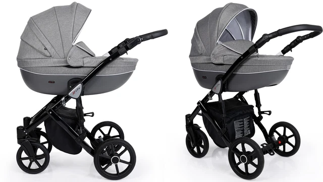 Baby Travel System Pushchair 3 in 1 Car seat Foldable Pram Buggy From Birth