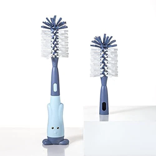 Multifunctional Cleaning Brush Bottle Brush Cleaner Set Y Blue Dark Blue