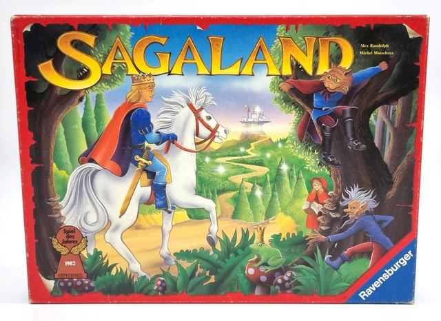 Ravensburger Sagaland Rote Ausgabe Märchen Gesellschatsspiel  Brettspiel