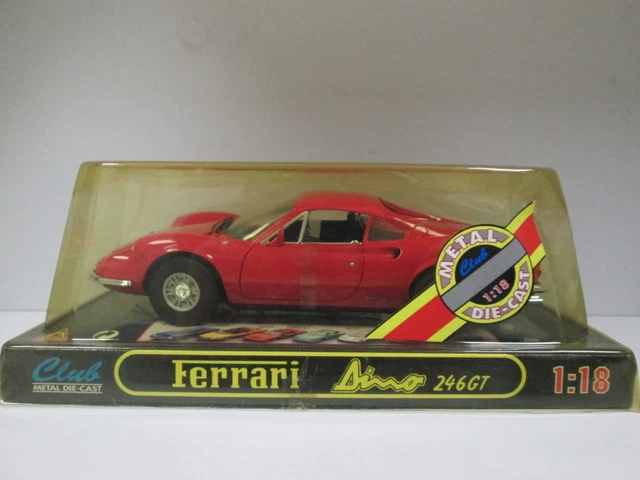 Vitesse 1/43 Scale L052 - Ferrari Dino 246GT #358 Giro d'Italia - White