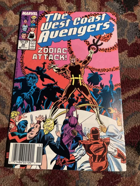 West Coast Avengers 26 Marvel Comics 1987 VF/NM Newsstand