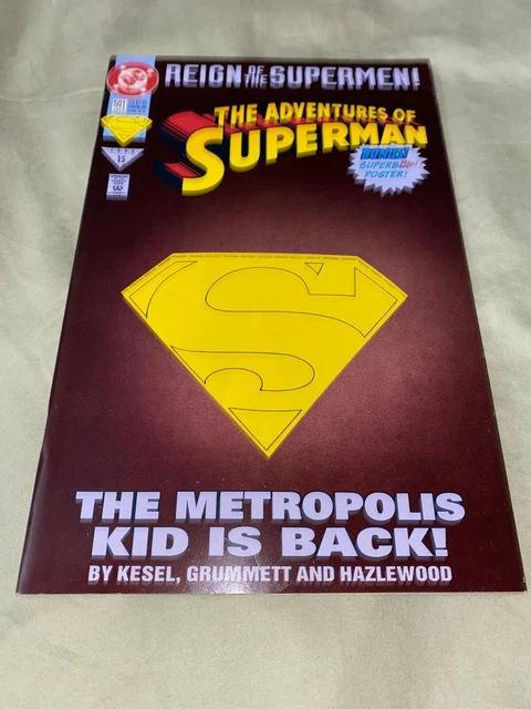 The Adventures Superman #501 June 1993  DC Comics Comic Book
