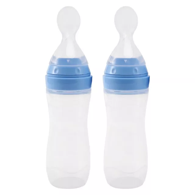 2 Stuecke Silikon Babynahrung  (120Ml,perfekt für Babys Ab 4 M7757