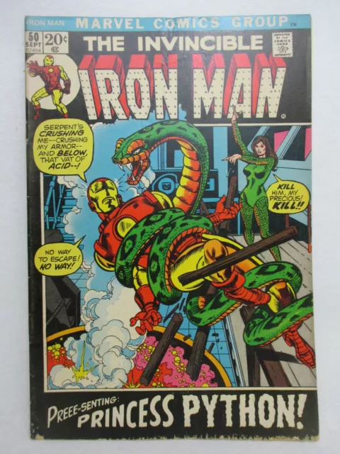 Marvel Comic IRON MAN 1972 USA