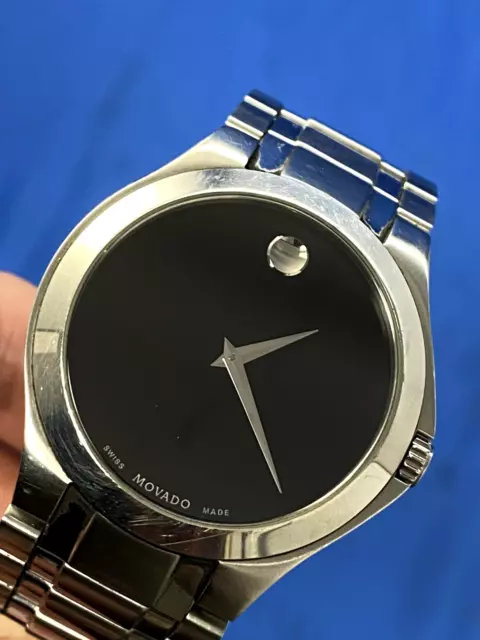 MOVADO SWISS MADE Stainless Steel Museum 01.1.14.1085 Men s