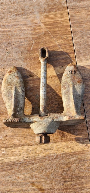 Vintage 15 Pound U.S. Navy Coast Guard Style Folding Boat Anchor