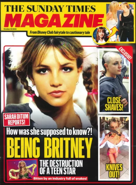 Sunday Times Magazine: Britney Spears, John Lydon, Richard Hammond, 22.10.23