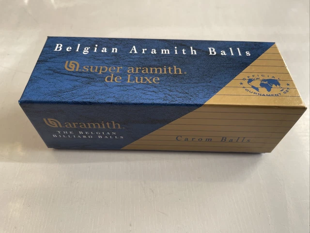 Lot de 3 boules de billard français - SA