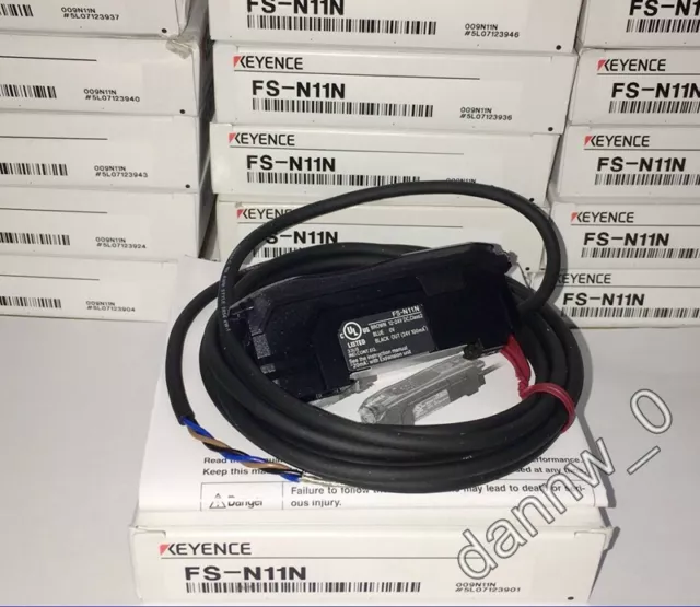 New In Box Keyence FS-N11N Fiber Optic Sensor Amplifier