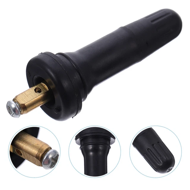 5 Pcs Rubber Valve Stem Sensor Replacement Vehicle Supplies