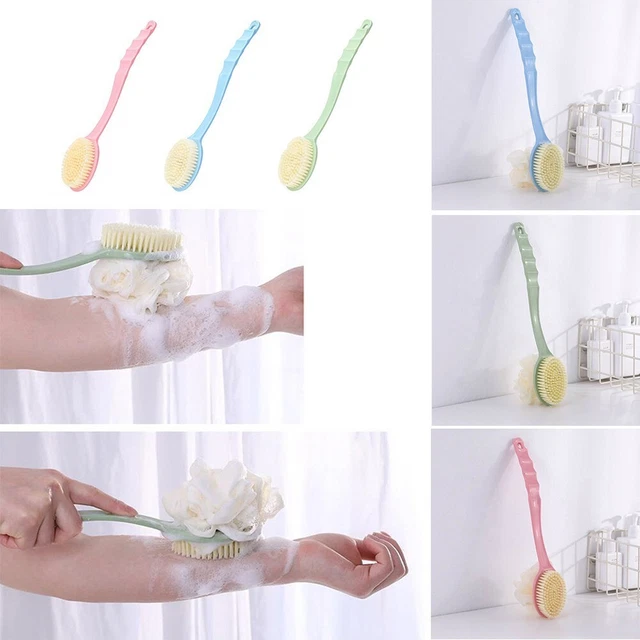 Spazzola da bagno pulizia profonda con manico lungo per una lussuosa esperienza doccia