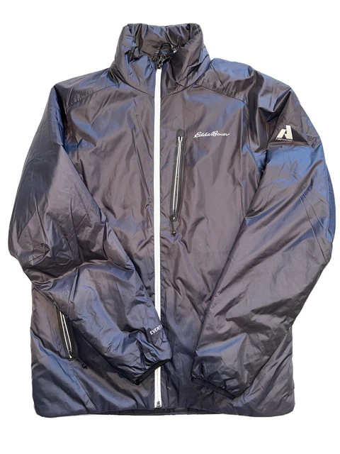 EDDIE BAUER  MENS FIRST ASCENT EVERTHERM DOWN JACKET Black pre owned