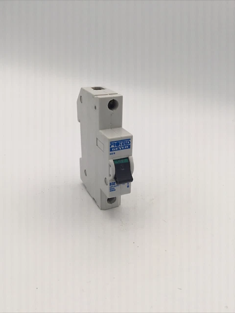 1x Crabtree 30 Amp Einpoliger MCB-Schutzschalter 30A C-50 Old Style