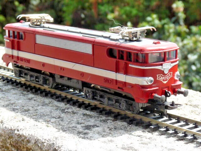 Locomotive électrique SNCF BB 9210 Lima HO 1/87 – Verte, D'occasion (sans Boîte)