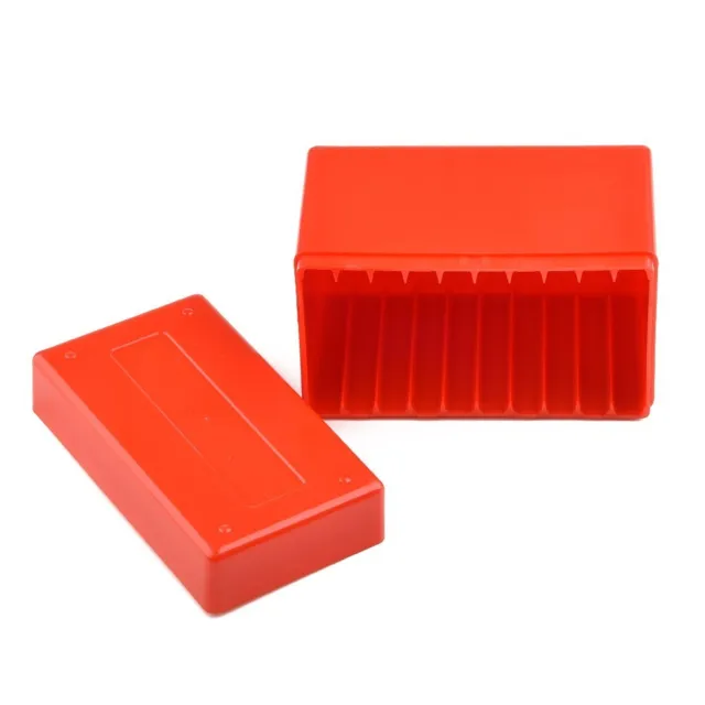 Capacity Coin Storage Box Slab Case Organizer Plastic 123*65*90mm For PCCB