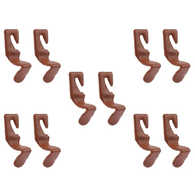 Lot De 50 Crochets S En Métal Pour Fixation Housses De Siège Auto - Installation Facile, Résistance 4.5 Kg - Pour Tous Types De Couvre-sièges - 5